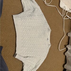 Altar'd State Light Gray Knit Sweater